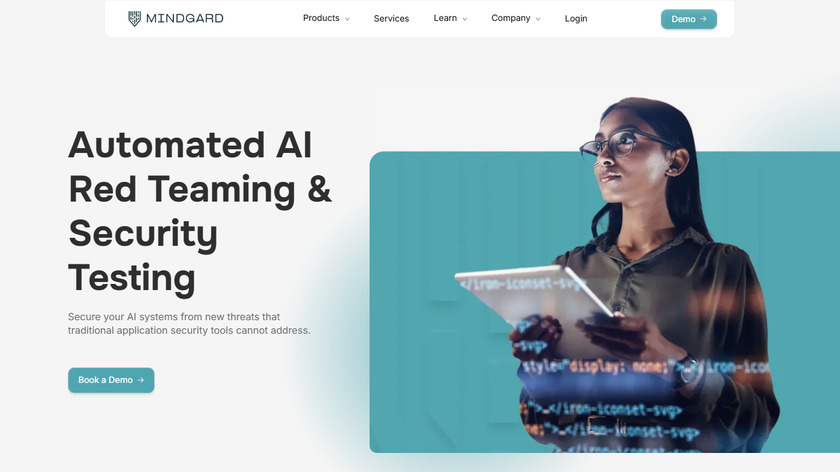 Mindgard.ai Website Mindgard.ai Website