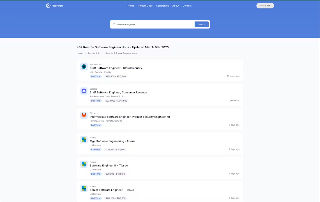 FlexHired FlexHired Job Search