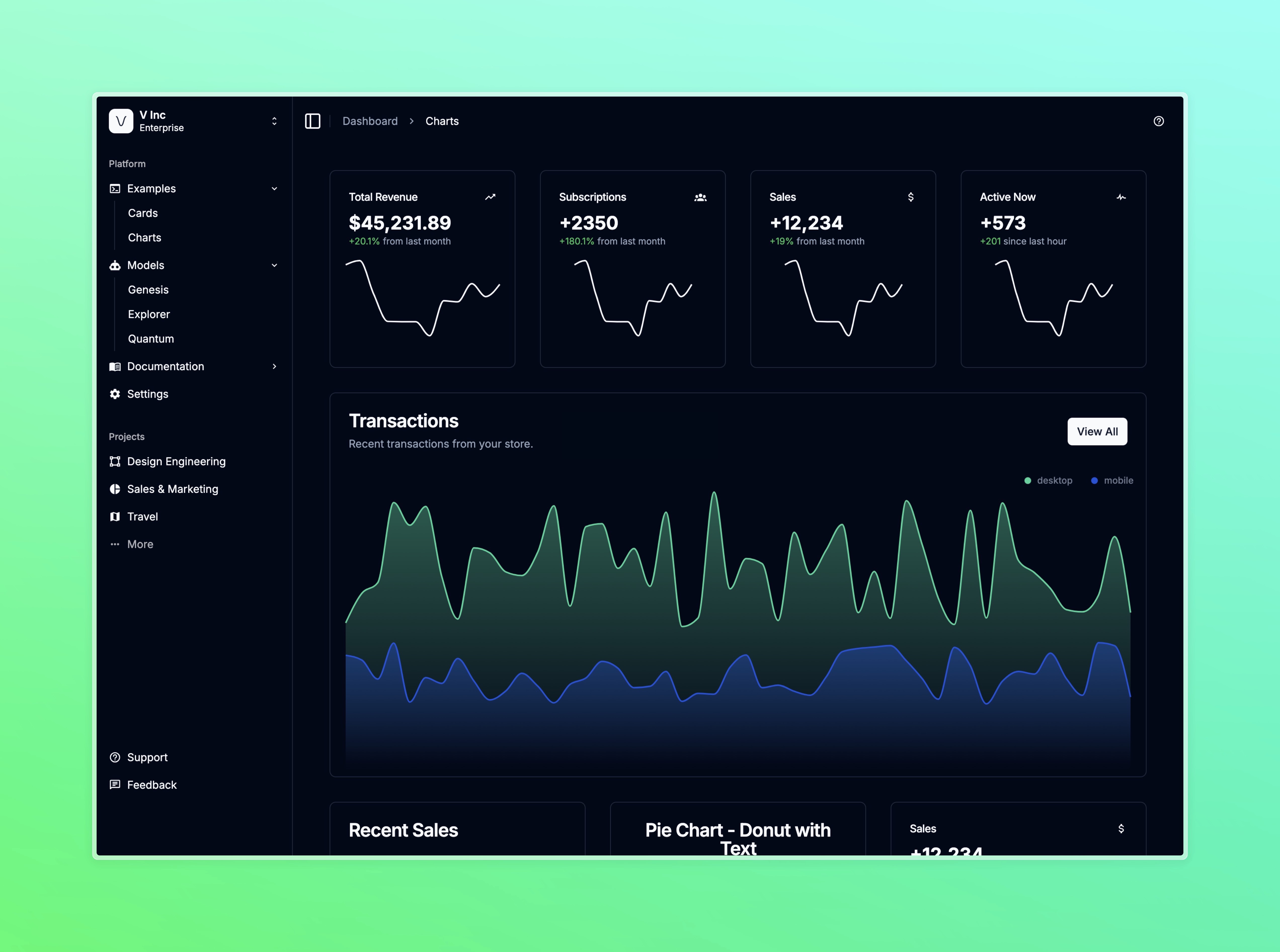 Nuxtbe.dev Dashboard