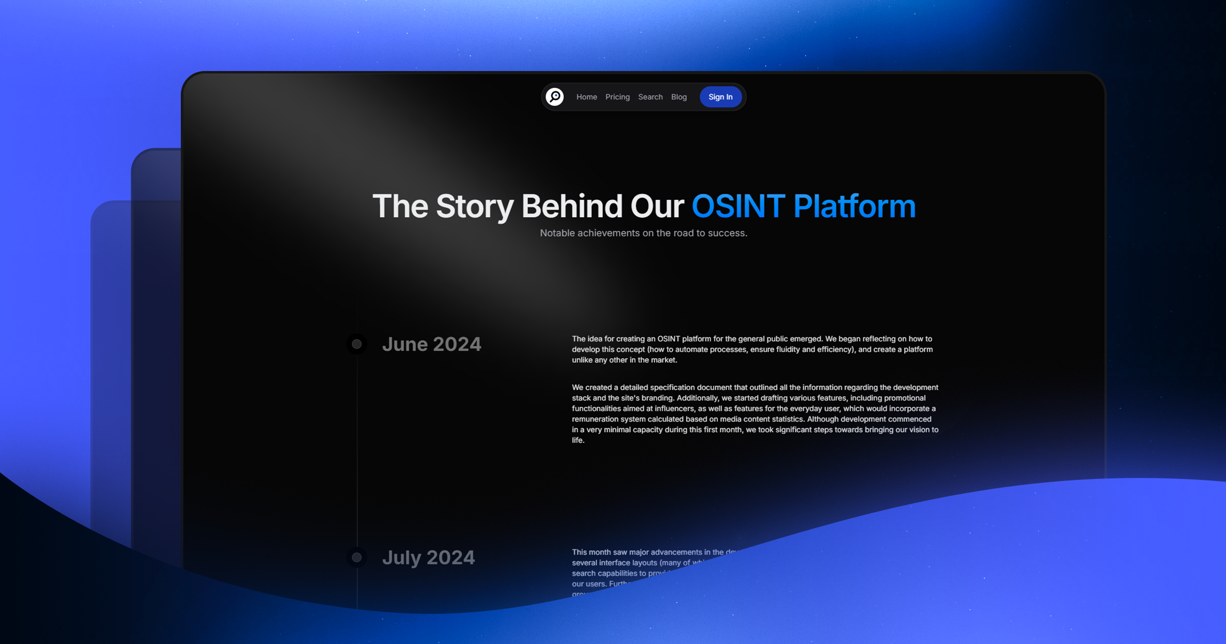 Osintly Story