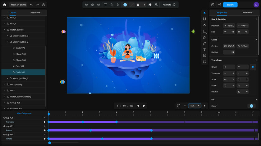 Xyris App User Interface