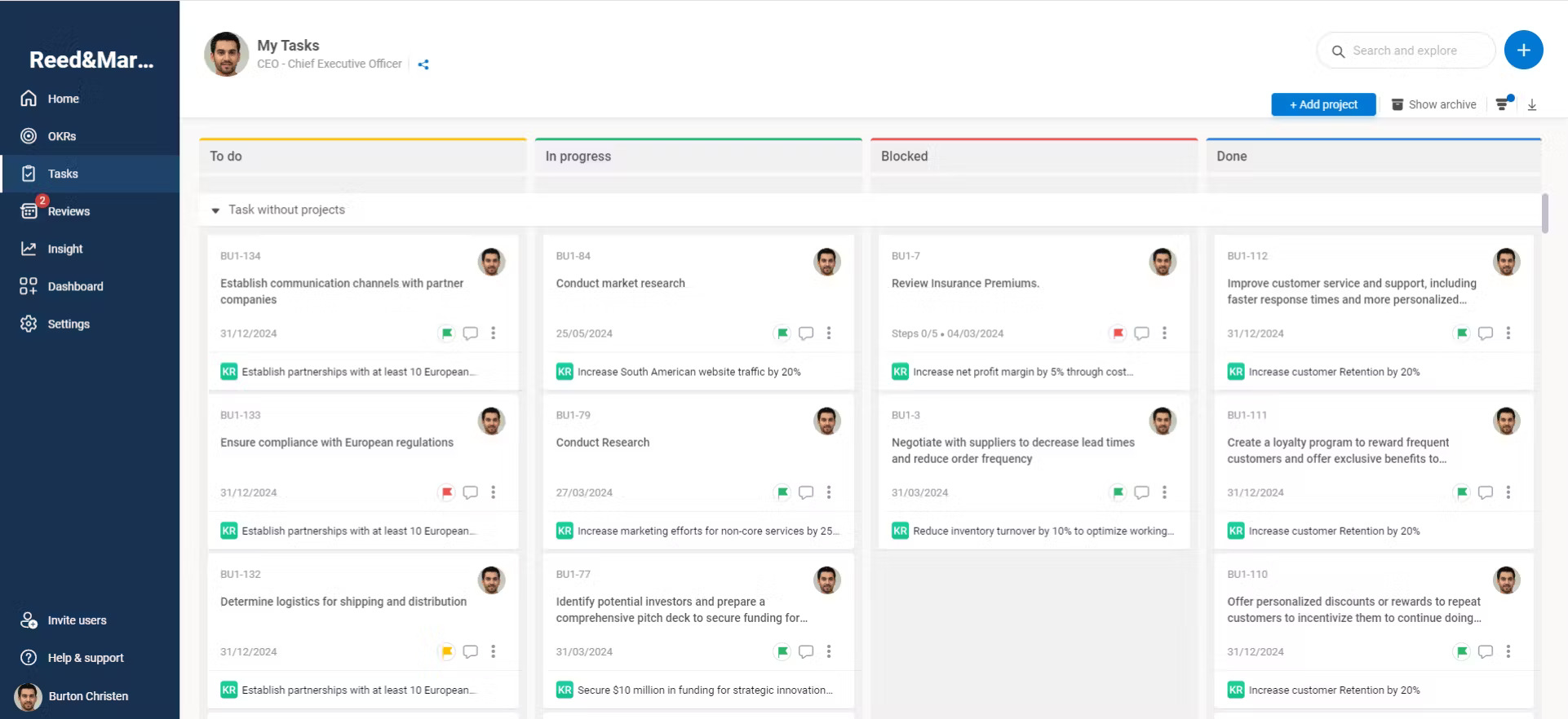 Worxmate.ai Worxmate OKR Software