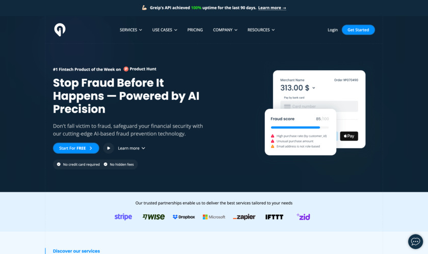 Greip.io Greip's Website Greip.io Greip's Website
