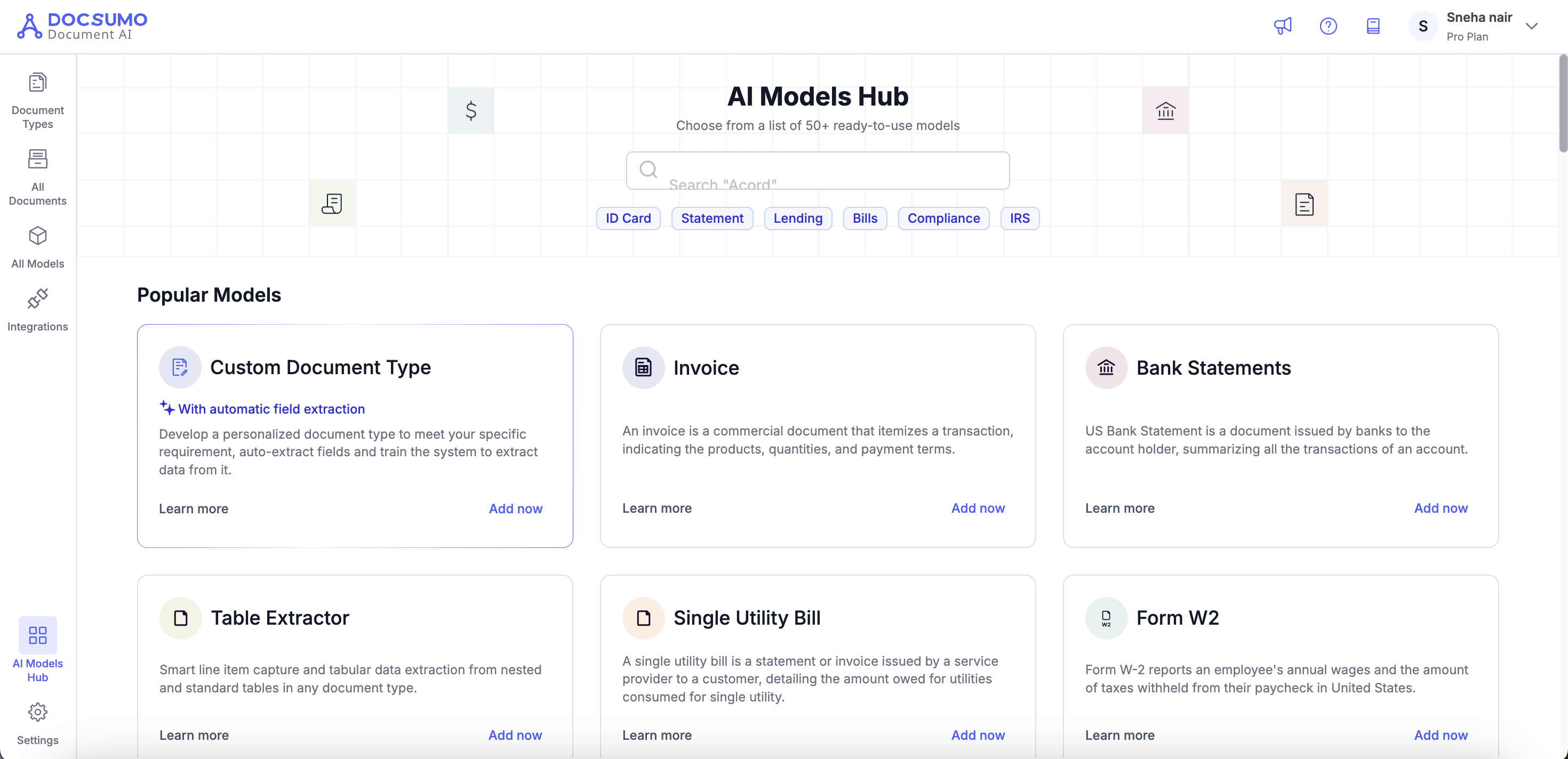 Docsumo Docsumo AI Models Hub
