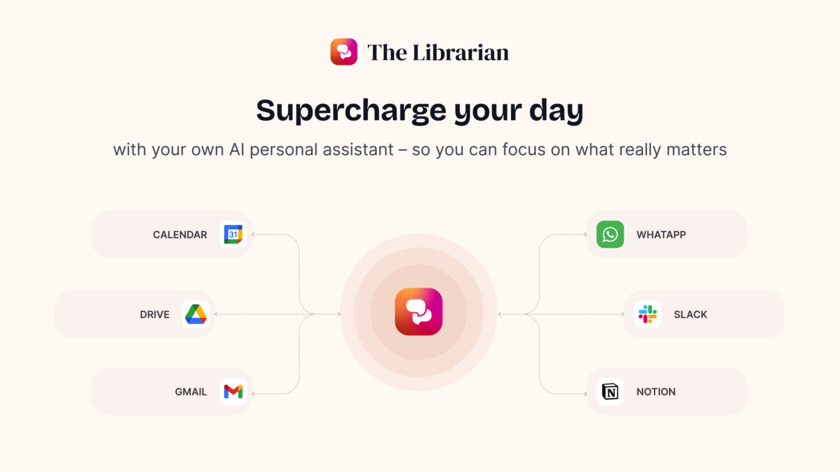 TheLibrarian.io Landing Page