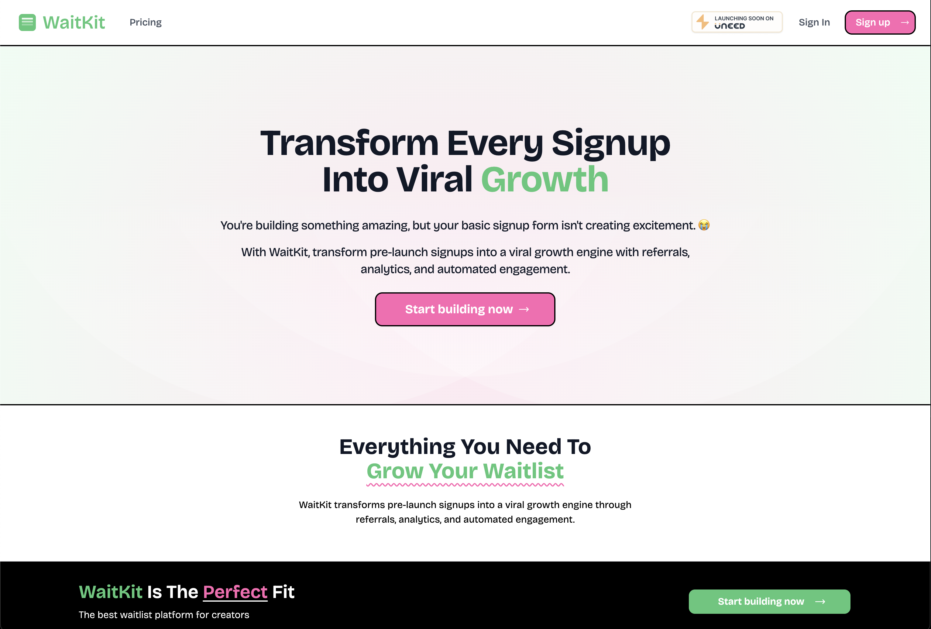 WaitKit App 