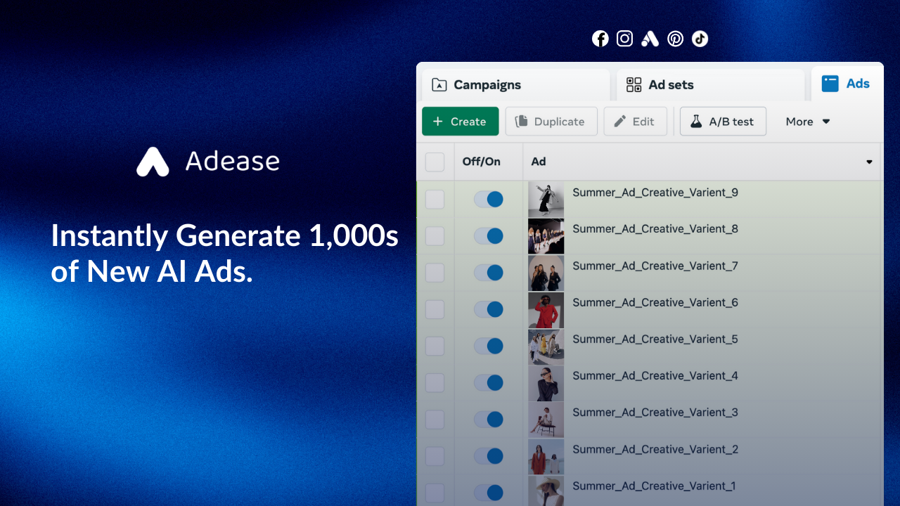 Adease.io AI Ad Generator