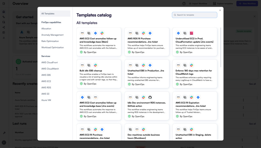 OpenOps Landing Page