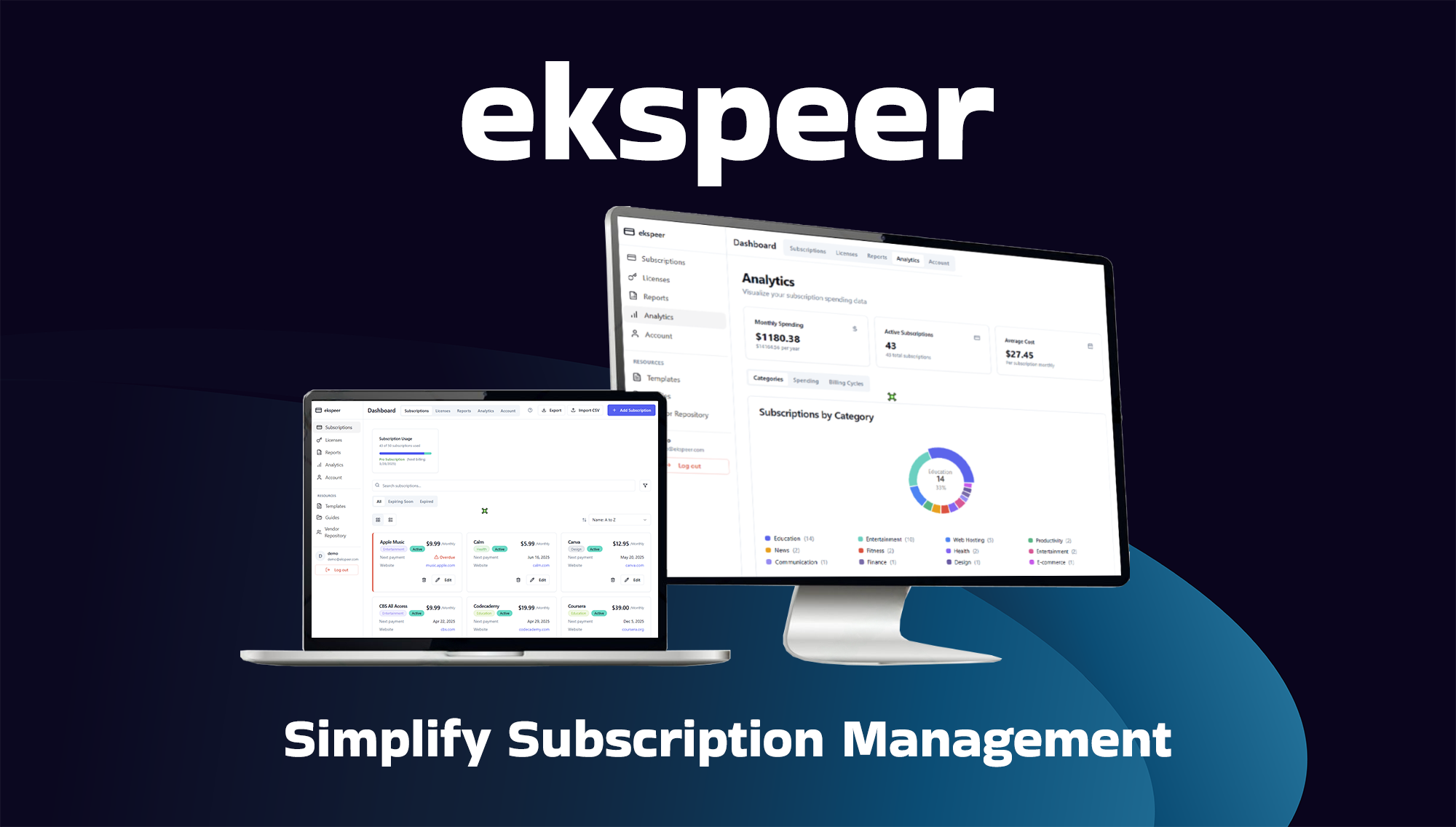 ekspeer simplify-subscription-management