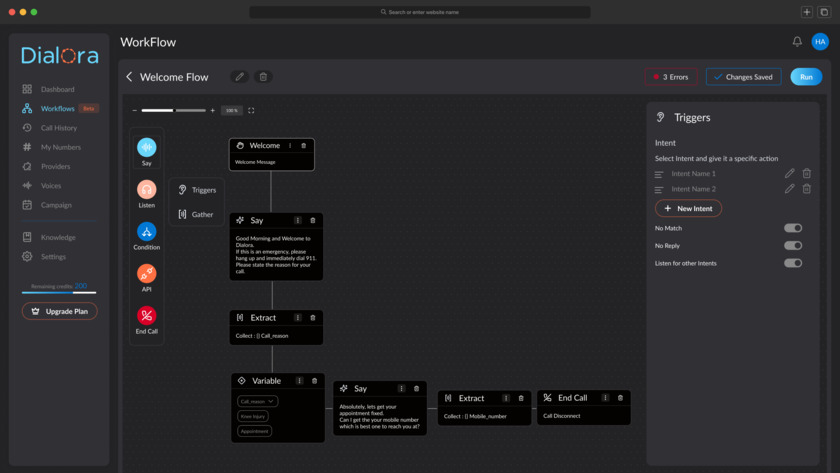 Dialora.ai Landing Page