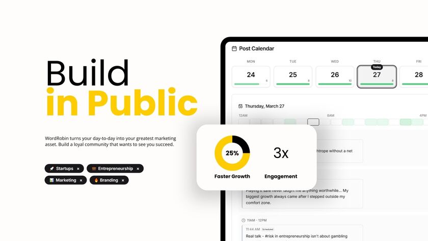 WordRobin Build in Public