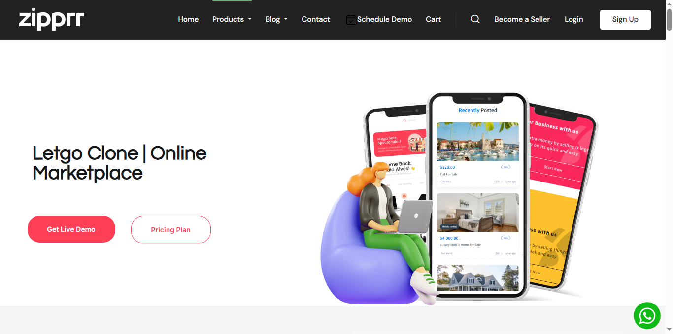 Zipprr Letgo Clone Script 