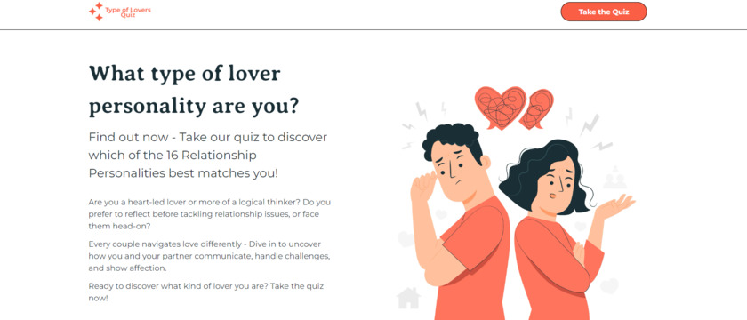 Type of Lovers Home Type of Lovers Home