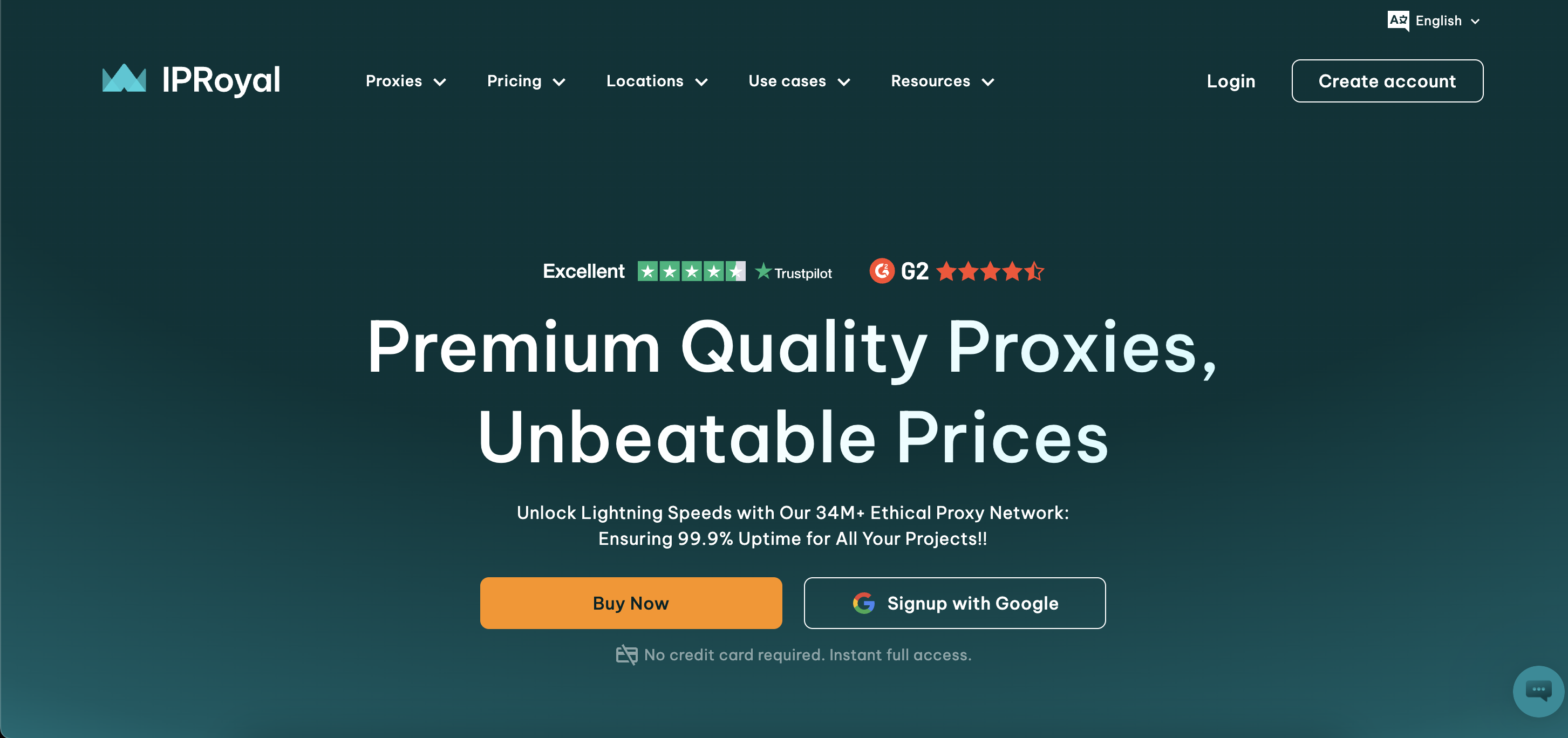 IPRoyal Landing page // 2025-03-17