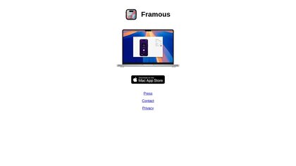 Framous: Screenshot Frames image