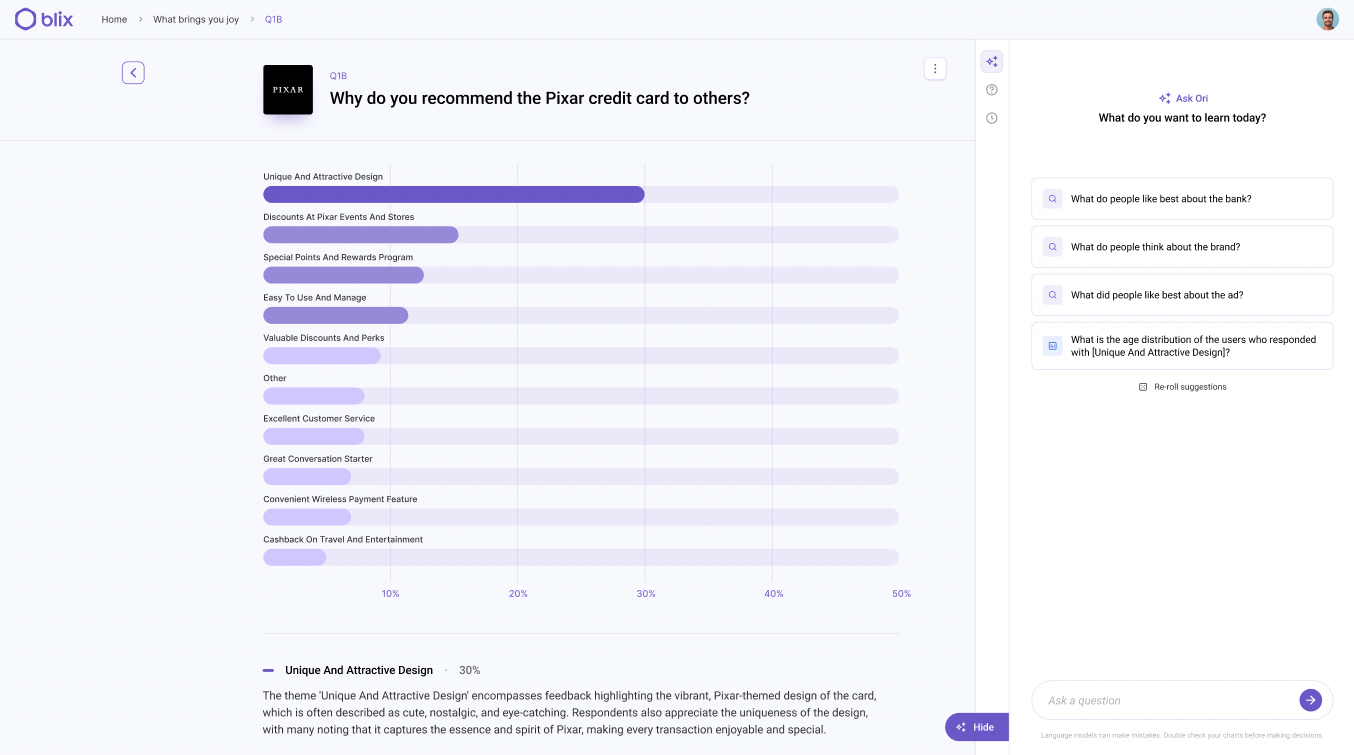 Blix AI Coded Data