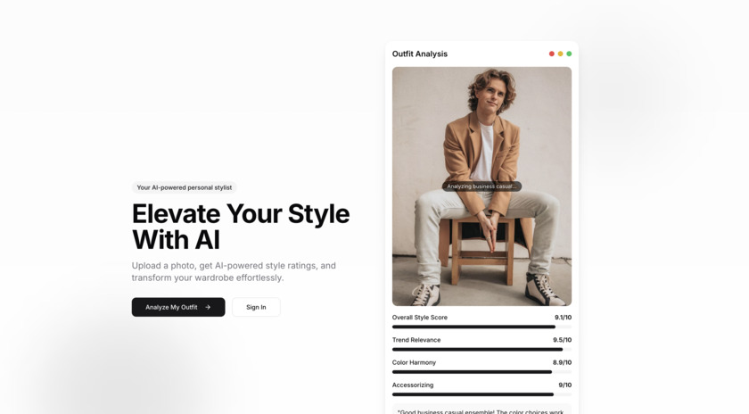 FitCheckLab Landing Page FitCheckLab Landing Page