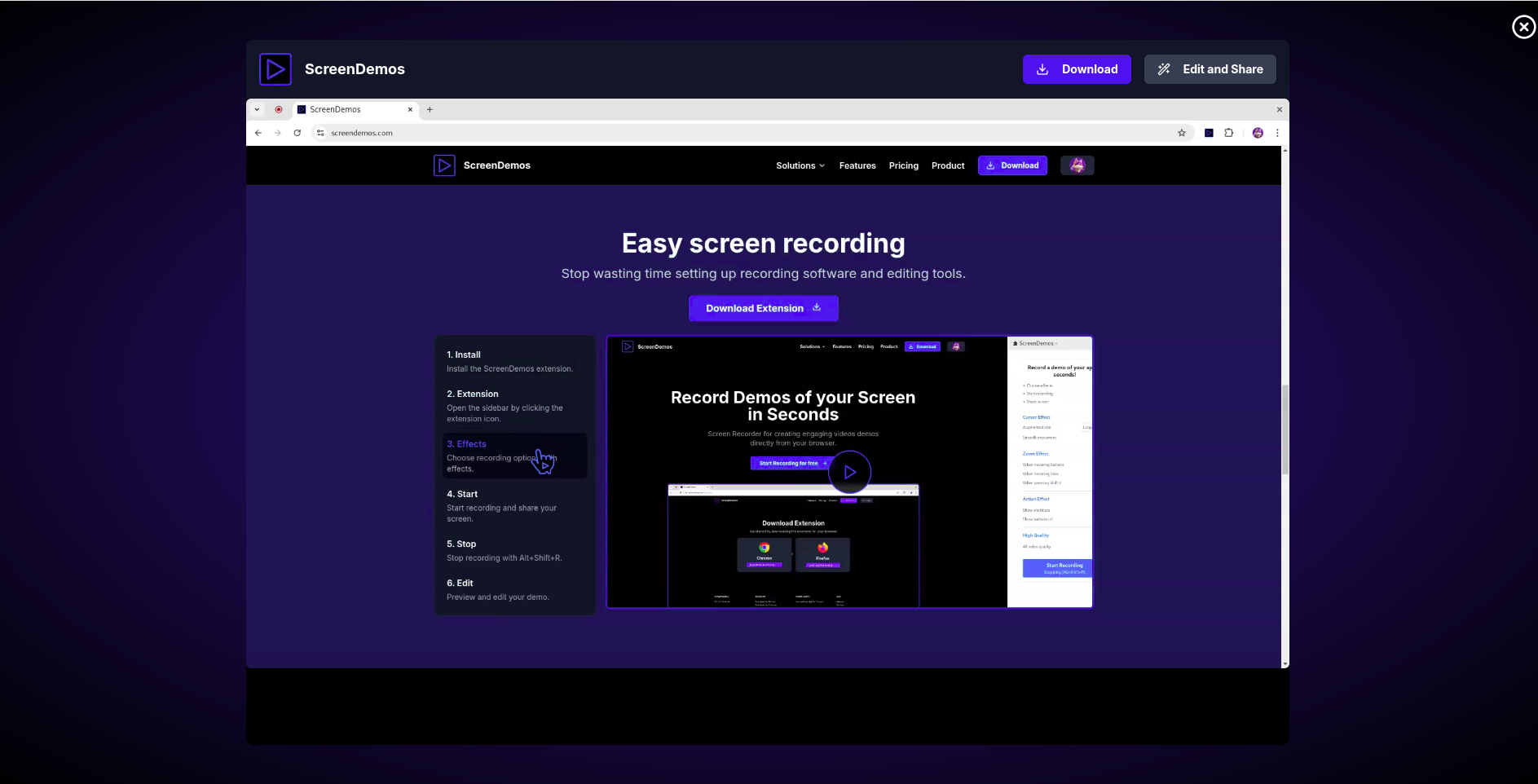 ScreenDemos ScreenDemos Viewer