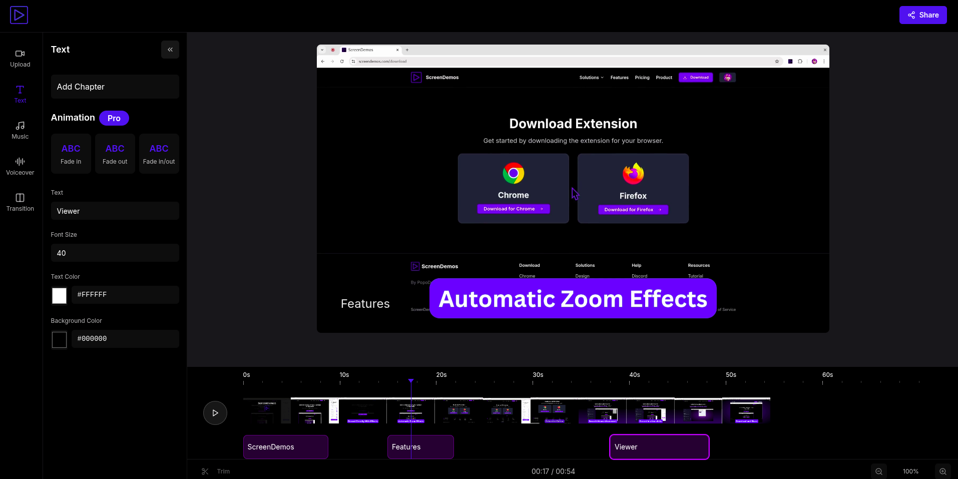 ScreenDemos ScreenDemos Editor