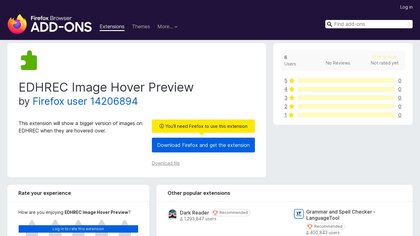 EDHREC Image Hover Preview image