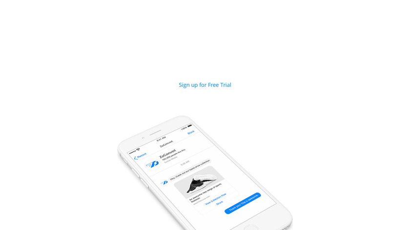 ZoConvert Landing Page