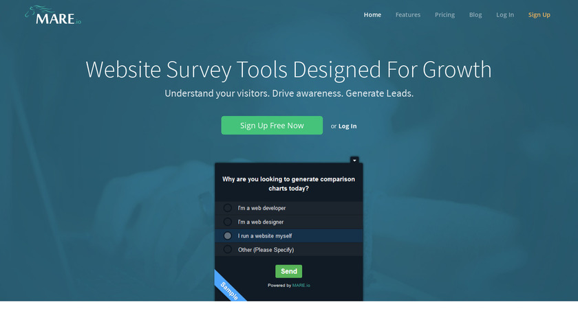 Mare Landing Page