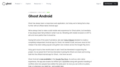 Ghost for Android image