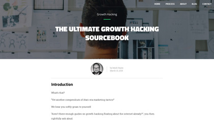Growth Hacking Sourcebook image