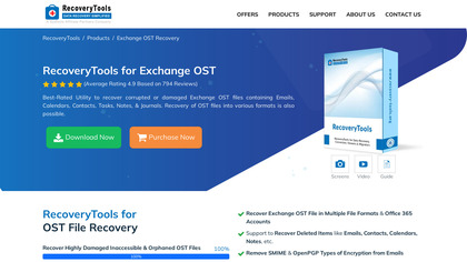 RecoveryTools for Exchange OST image