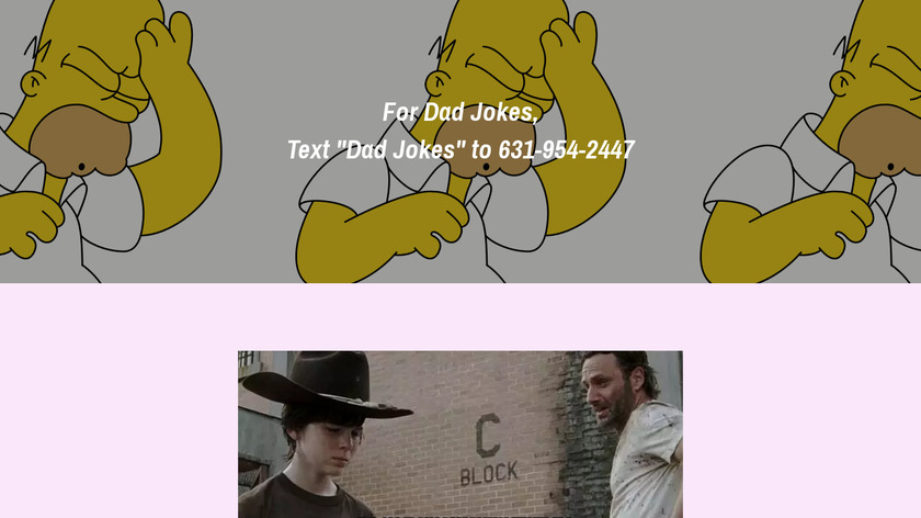 Dad Jokes Bot Landing Page