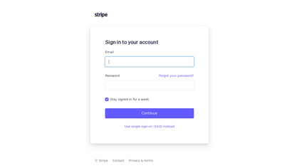 Stripe Dashboard image