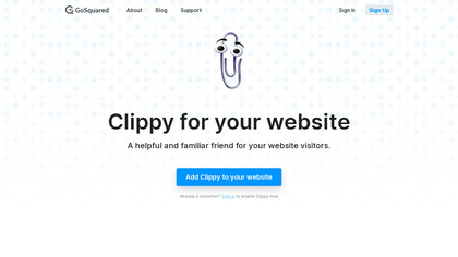 Clippy for your website image