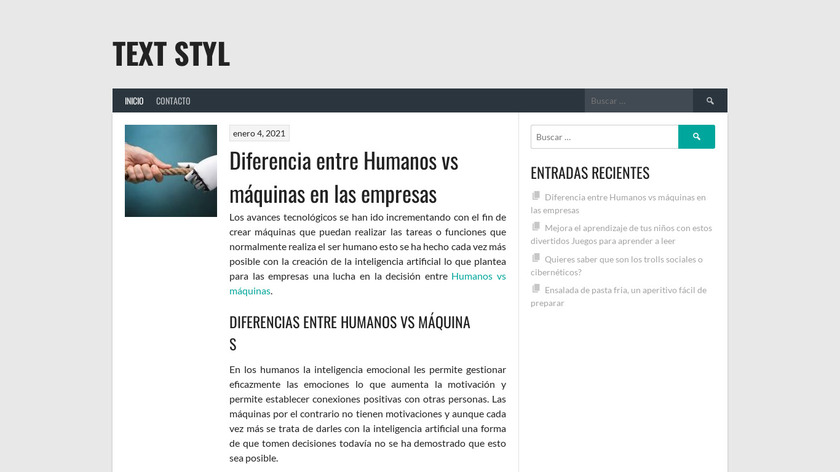 textstyl.es Shared Text Styles Landing Page