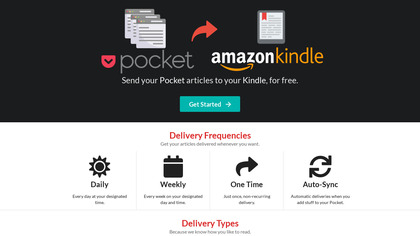 Pocket to Kindle (P2K) image