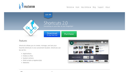 nulana.com Shortcuts image