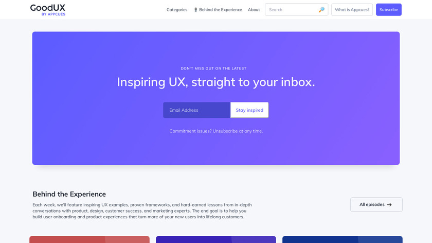 Really Good UX Landing Page