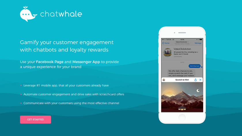 ChatWhale Landing Page