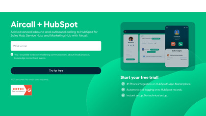 Aircall for HubSpot image