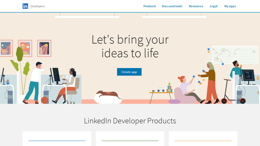 LinkedIn Students Landing Page