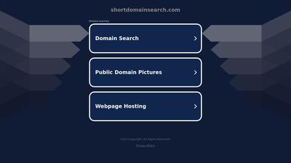 Short Domain Search image