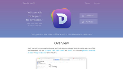 Dash for macOS screenshot