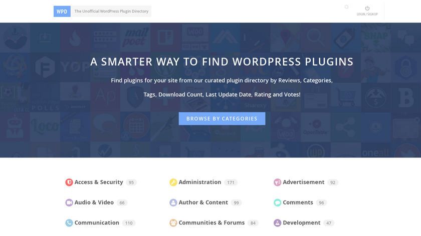 WP Plugin Directory Landing Page