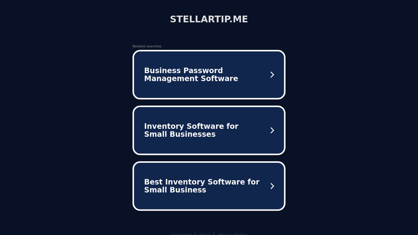 StellarTip Landing Page