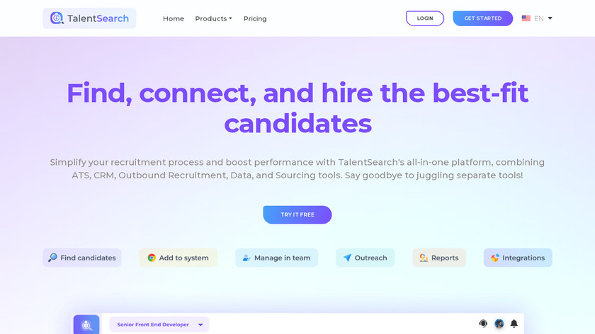 TalentScan.Pro Landing Page