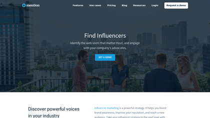 Mention ✪ Influencers Dashboard image