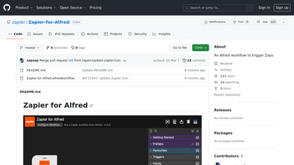 Zapier for Alfred image