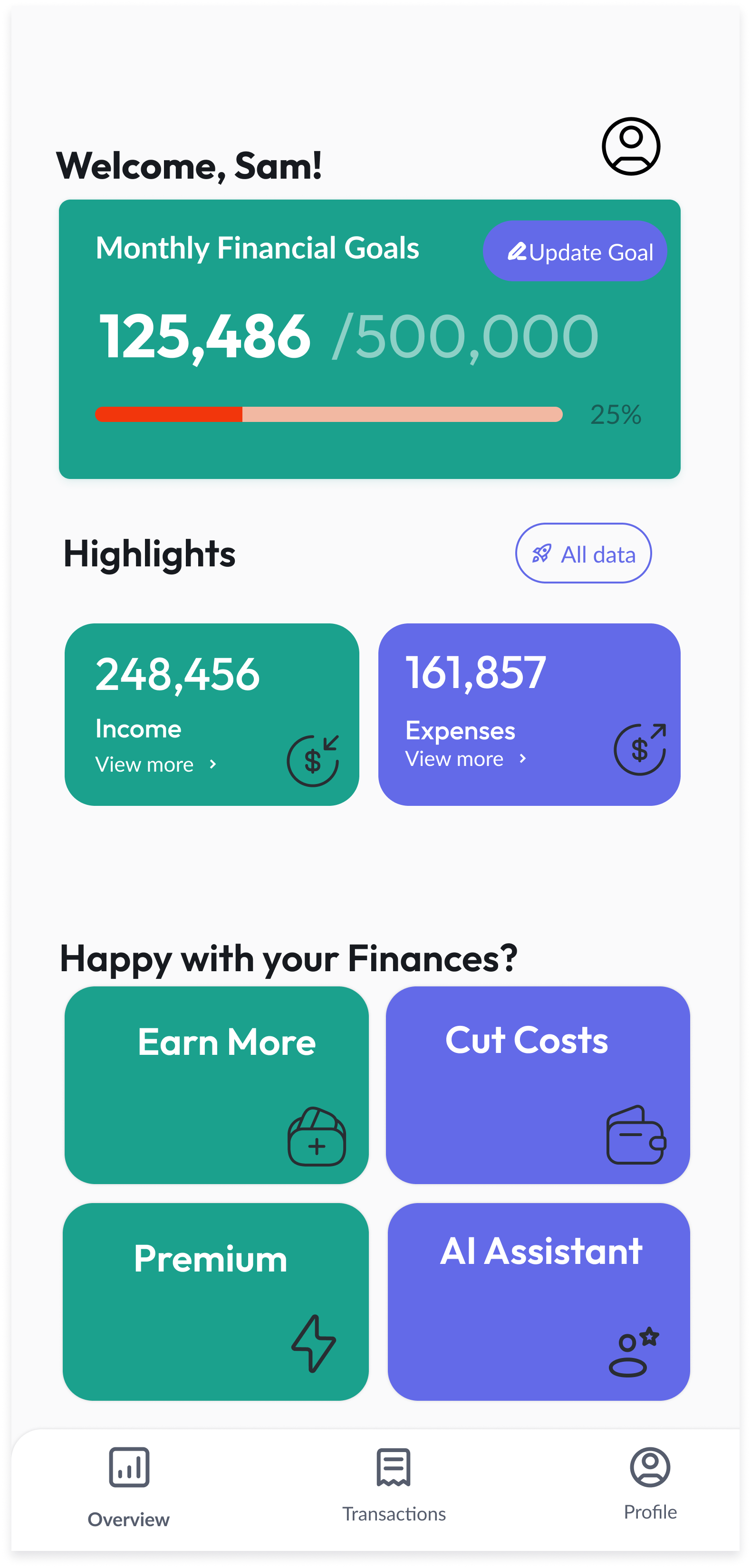 Beyo App Homepage