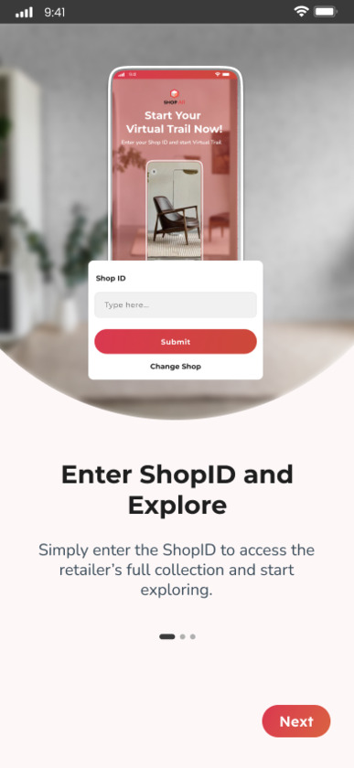ShopAR Landing Page