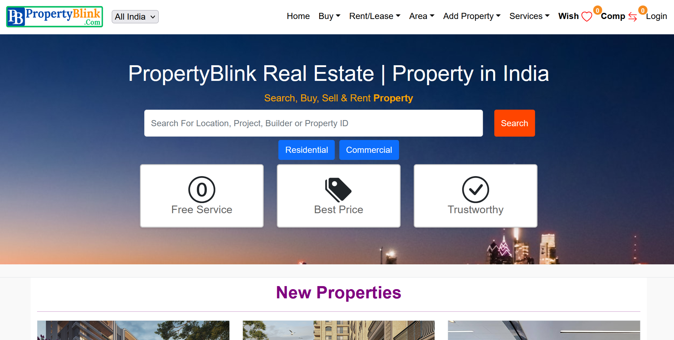 PropertyBlink PropertyBlink Home