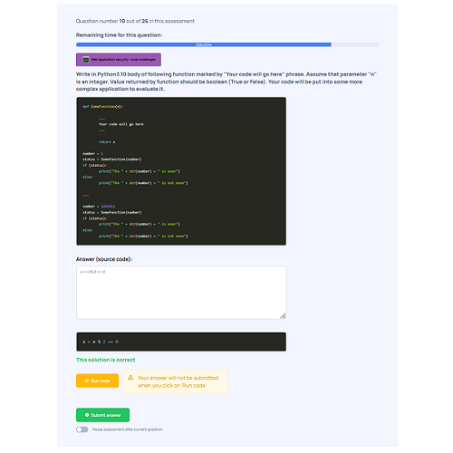 CP.center Example of assessment practical task - code writing